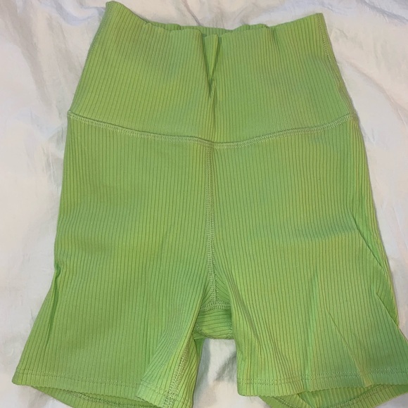 Daily Drills ribbed biker shorts in Zilker - Size S - Picture 2 of 3